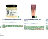 Cztery peelingi do ciała: Nacomi z kawą, La-Le cukrowy, Onlybio migdałowy i Vianek z malinami. Każdy to dobry peeling do ciała.