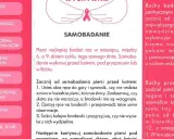 Jak dbać o piersi: samobadanie, sprawdzanie zmian w kształcie, brodawce, skórze, węzłach chłonnych i bólu.