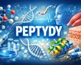 Peptydy to budulec życia, widoczne cząsteczki, DNA, mięśnie i skóra. Badania nad nimi, potencjalne leczenie.