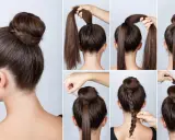 Instrukcja krok po kroku, jak upinać włosy w elegancki kok. Zobacz, jak łatwo stworzyć stylową fryzurę.