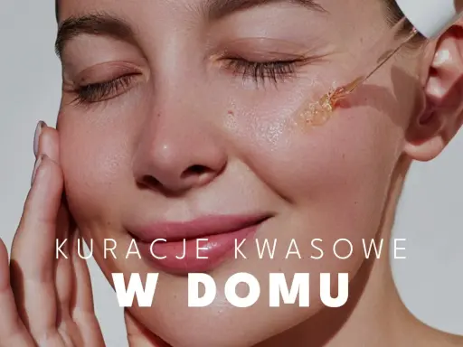 Kwasowy peeling jak stosować? Delikatna aplikacja serum na twarz, dla promiennej cery w domu.