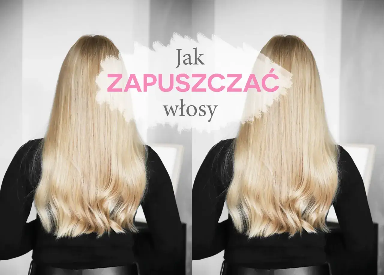 Długie, blond włosy i tekst 